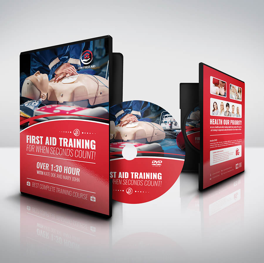 First_Aid_Training_DVD_Cover_and_Label_Template