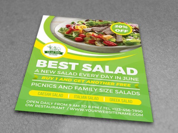 12 BEST FOOD, CAFE AND RESTAURANT FLYER TEMPLATES DESIGN - OWPictures